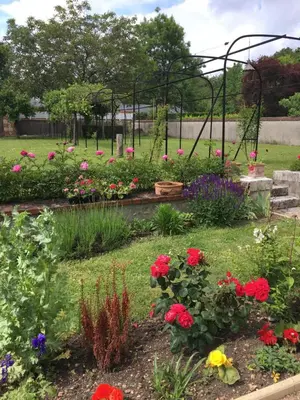 Jardin de l'établissement La Valinière