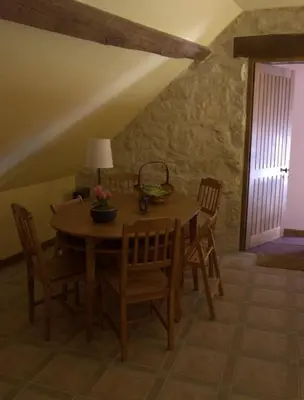 Coin salon dans l'établissement Le Clos de Châtres