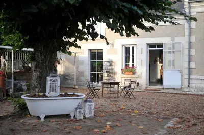 Plan de l'établissement Chambres et tables d'hôtes Le Voriou