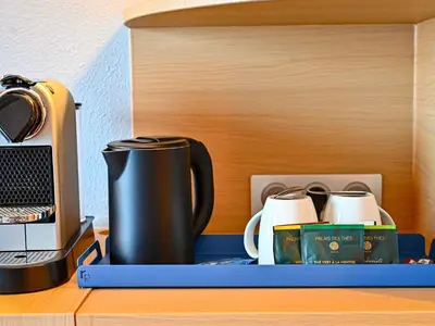Plateau bouilloire dans l'établissement Hotel Mercure Blois Centre