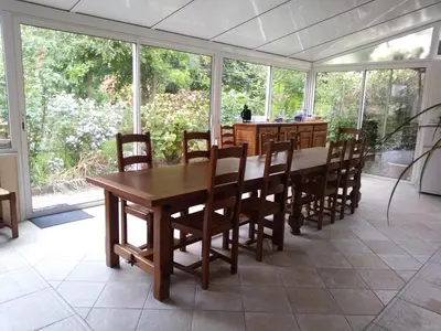Jardin de l'établissement GITE LES HAUTES MOUGONNIERES