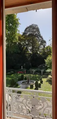 Jardin de l'établissement La Villa des Arts