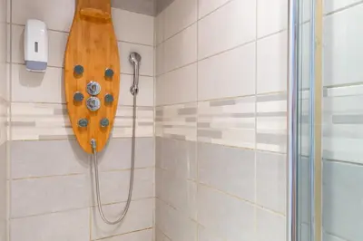 Salle de bains dans l'établissement Cocooning Place