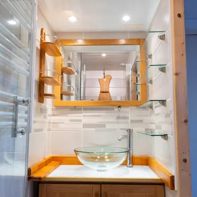 Salle de bains dans l'établissement Cocooning Place