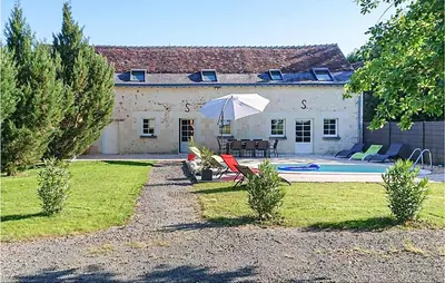Jardin de l'établissement Nice Home In Thilouze