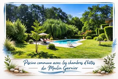 Piscine de l'établissement Le Moulin Garnier ou située à proximité