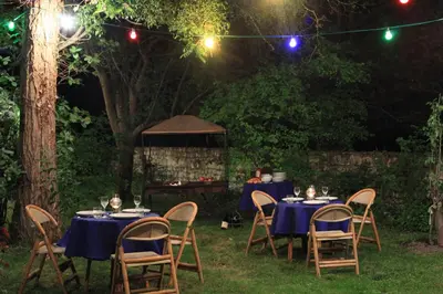 Jardin de l'établissement Le Clos de la Garde
