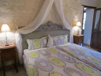 Un ou plusieurs lits dans un hébergement de l'établissement Le Clos de la Garde