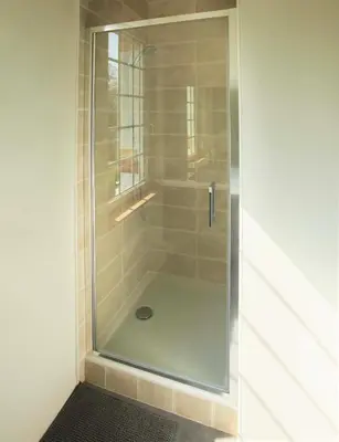 Salle de bains dans l'établissement Les belles vignes