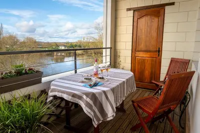 Vue sur la rivière ou le fleuve situé(e) à proximité de l'appartement