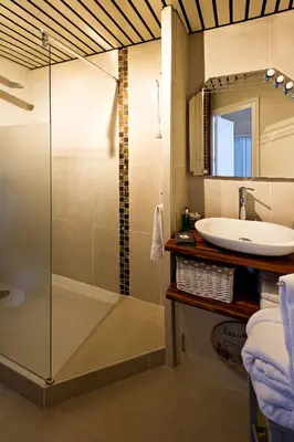 Salle de bains dans l'établissement Côté Loire