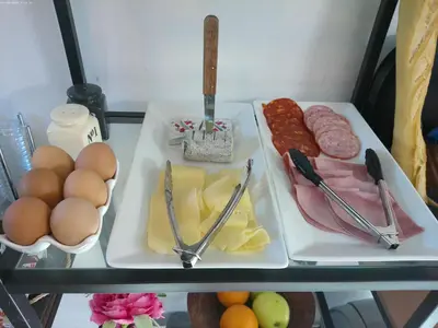 Nourriture dans la maison d'hôtes ou à proximité