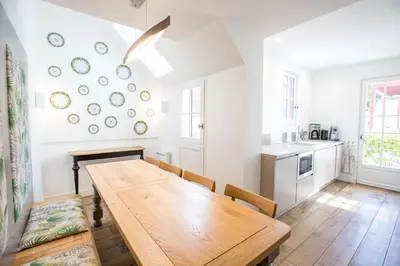 Cuisine ou kitchenette dans l'établissement Les Suites du Château de Cheverny