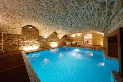 Piscine de l'établissement L'HOTEL PARTICULIER - LE MANS ou située à proximité