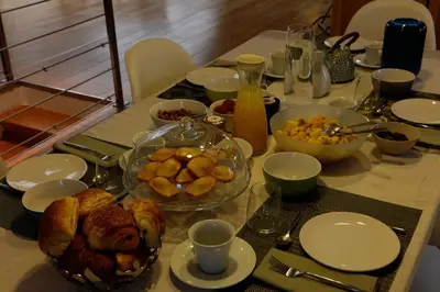Nourriture dans le B&B/chambre d'hôtes ou à proximité