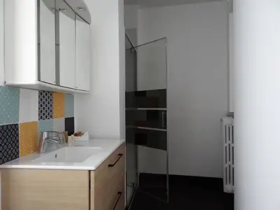 Cuisine ou kitchenette dans l'établissement L'HOTEL PARTICULIER - LE MANS