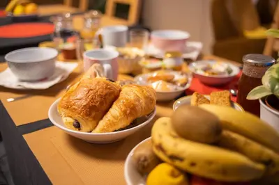 Nourriture dans le B&B/chambre d'hôtes ou à proximité