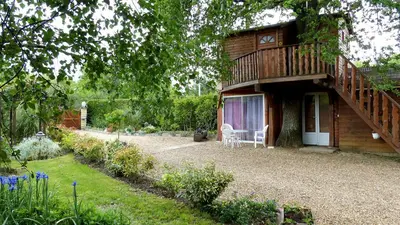 Jardin de l'établissement Les dauphins de Mareuil