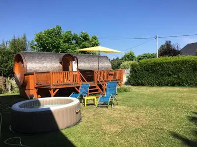 Jardin de l'établissement Gîte Chais Catherine