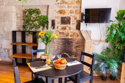 Nourriture dans l'appartement ou à proximité
