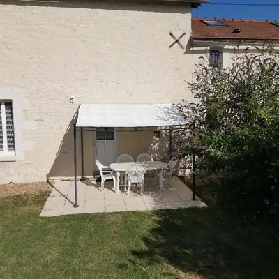 Terrasse ou espace extérieur de l'établissement Les gites de la Planchette