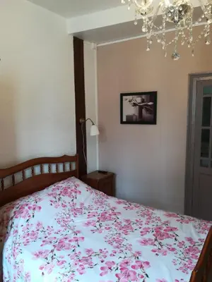Un ou plusieurs lits dans un hébergement de l'établissement Appartement 2 chambres 52 m2 centre ville
