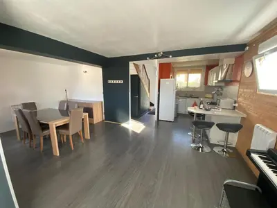Cuisine ou kitchenette dans l'établissement La Maison d'Arsène