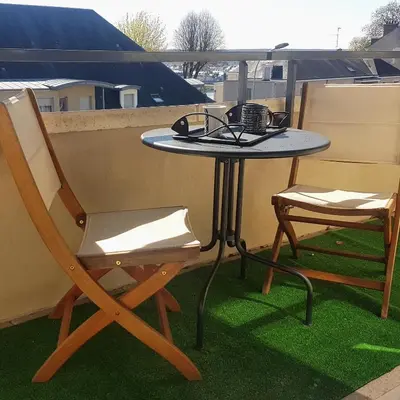 Plan de l'établissement LE VINCI Studio tout confort proche centre ville avec terrasse et parking