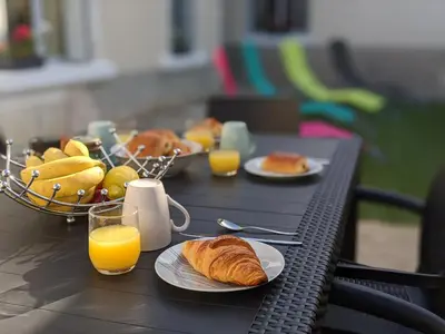 Nourriture dans la maison de vacances ou à proximité