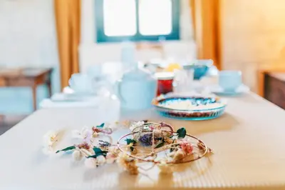 Nourriture dans la maison d'hôtes ou à proximité