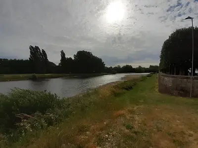 Paysage naturel près de la maison de vacances