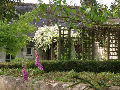 Jardin de l'établissement Le Petit Villandry