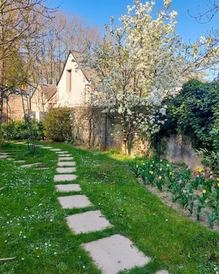 Jardin de l'établissement Le Huis Clos