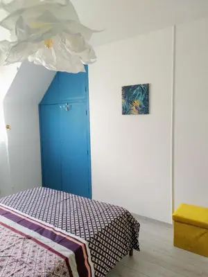 Un ou plusieurs lits dans un hébergement de l'établissement Casa Louka