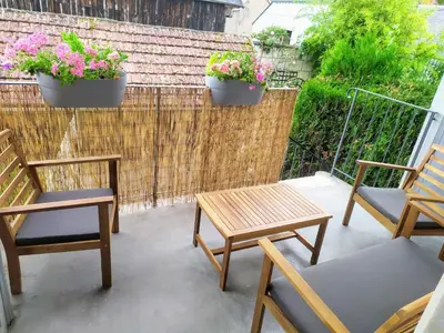 Balcon ou terrasse dans l'établissement Casa Louka