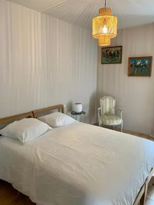 Un ou plusieurs lits dans un hébergement de l'établissement DOMAINE DU PONT SALMOIS
