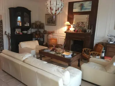Coin salon dans l'établissement Cote Sud