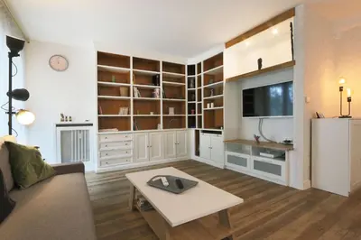 Cuisine ou kitchenette dans l'établissement T3 in the heart of Jean Jaurès with free parking