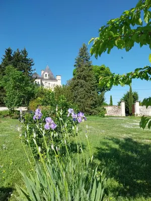 Jardin de l'établissement Au cœur des châteaux et des vignobles de la Loire