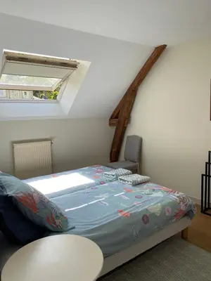 Un ou plusieurs lits dans un hébergement de l'établissement Loire Valley Cottages