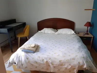 Un ou plusieurs lits dans un hébergement de l'établissement Petite maison