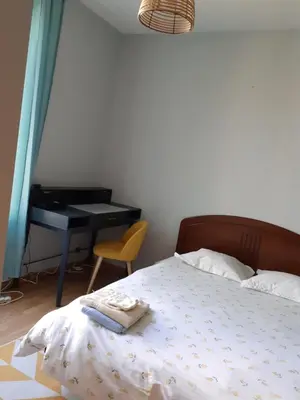 Un ou plusieurs lits dans un hébergement de l'établissement Petite maison
