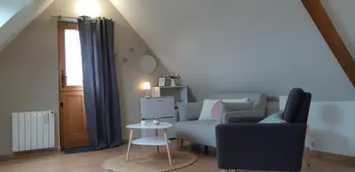 Coin salon dans l'établissement Le hameau