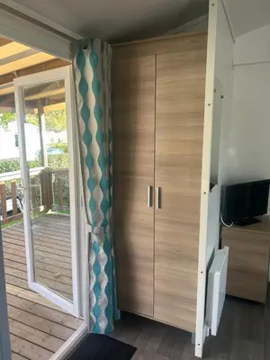 Télévision ou salle de divertissement dans l'établissement GRS Mobil Home