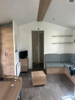 Coin salon dans l'établissement GRS Mobil Home