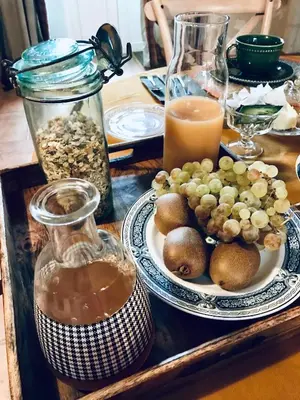 Nourriture dans le B&B/chambre d'hôtes ou à proximité