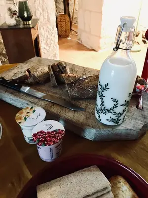 Nourriture dans le B&B/chambre d'hôtes ou à proximité