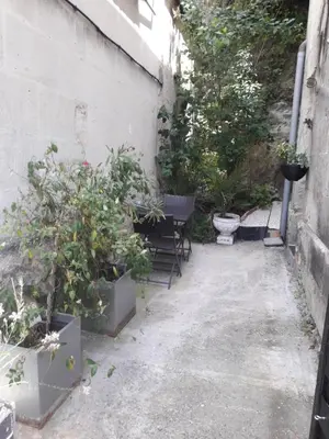 Jardin de l'établissement appartement complet 11 la roche racan 37370