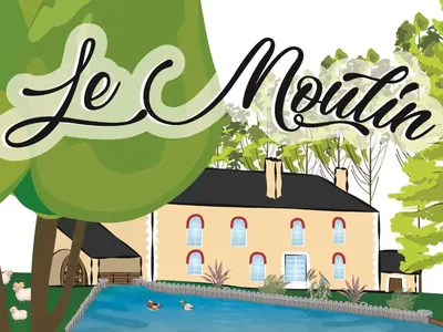 Plan de l'établissement Charmant gîte près du Mans : calme, confort, commerces à proximité, idéal pour 2 pers. - FR-1-410-273