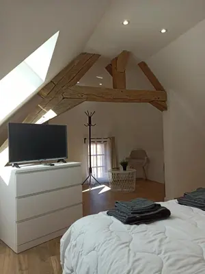 Plan de l'établissement A 4 min du Zoo de Beauval Chambre Cosy 2 personnes sous les combles 2ème étage
